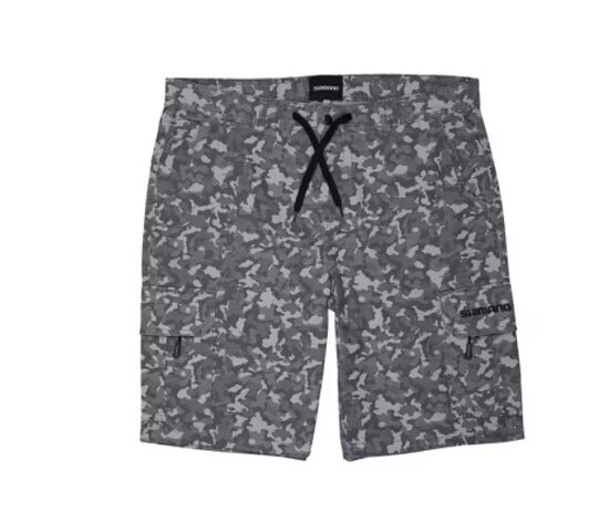 Šorti Shimano Wear Cargo Shorts Grey Camo